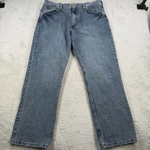 Wrangler 20x Jeans Men 36x32 Blue Western Cowboy Relaxed Straight Workwear Rodeo